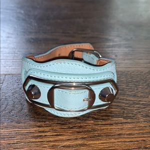 NEVER WORN balenciaga leather bracelet